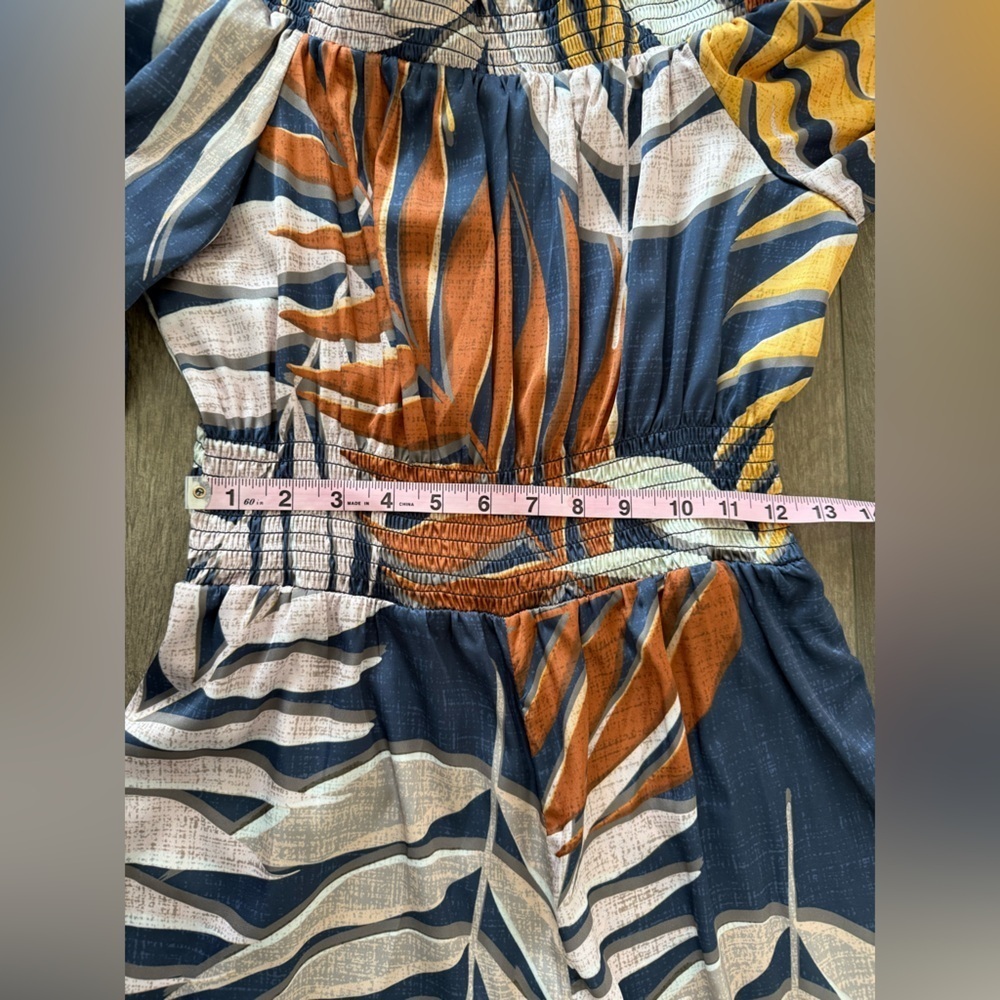 NWT Anthropologie Hutch off Shoulder Jumpsuit Size Medium Petite - Picture 13 of 16